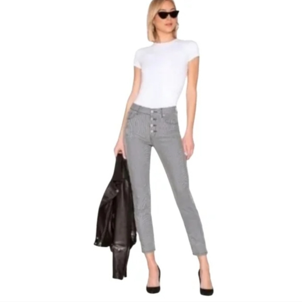Joie Aerindis Cadet Stripe Ankle Jeans Pants